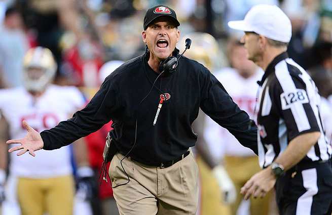 Jim Harbaugh is entering the second-to-last year of his five-year deal with the 49ers.